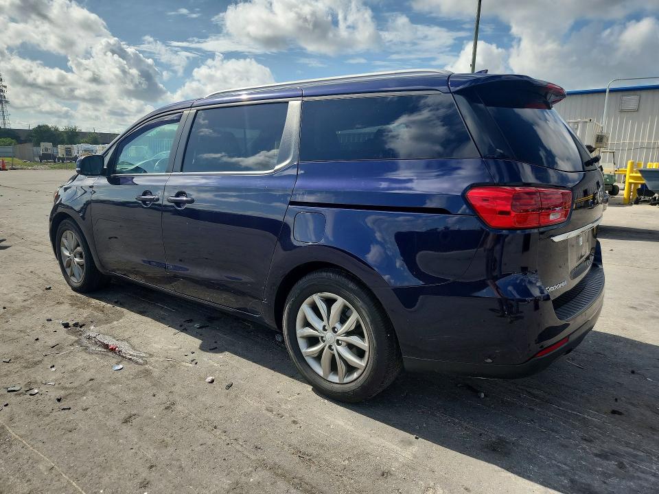 2021 Kia SEDONA VIN KNDMB5C16M6671043 COPART salvage auction — FRONT END, Fl - Certificate Of Destruction, sold $2,500 on 2026-07-23 (photo 2)