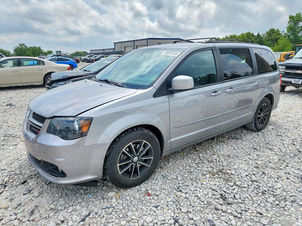 2017 Dodge Caravan VIN 2C4RDGEG0HR838315 COPART salvage auction — FRONT END, Mi - Dealer Only Clean Title, sold $675 on 2026-07-18 (photo 1)