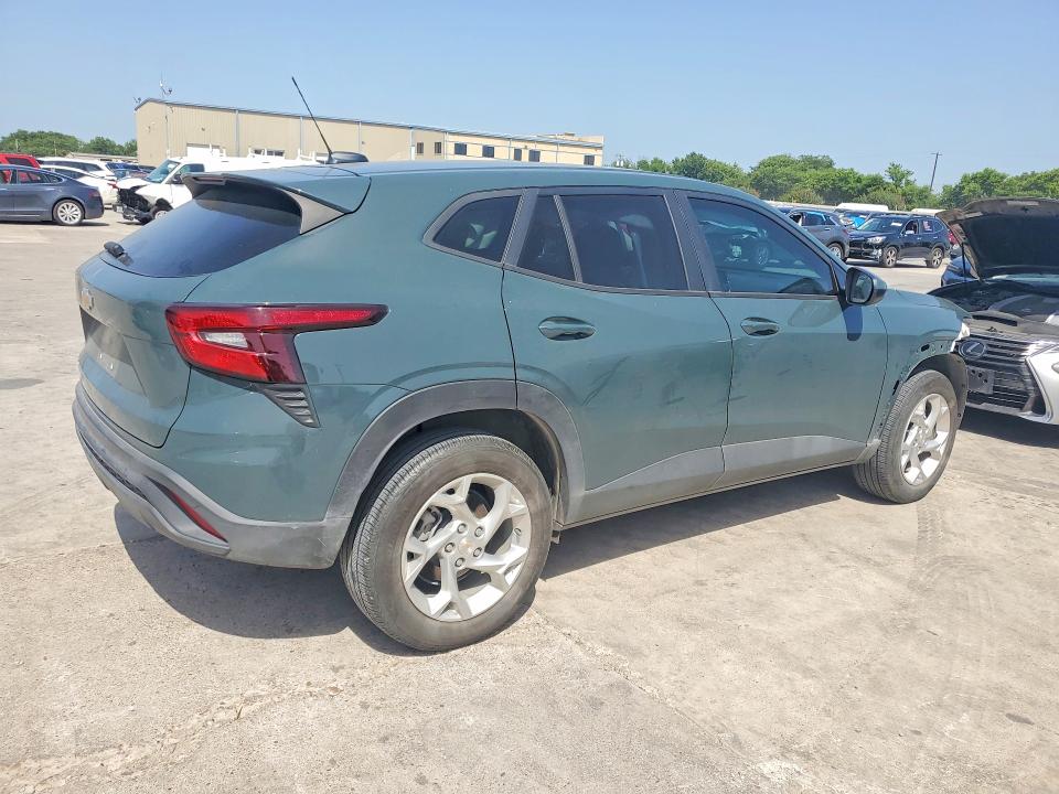 2025 Chevrolet Trax VIN KL77LFEP7SC164312 COPART salvage auction — FRONT END, Tx - Salvage Vehicle Title, sold $6,600 on 2026-07-20 (photo 3)
