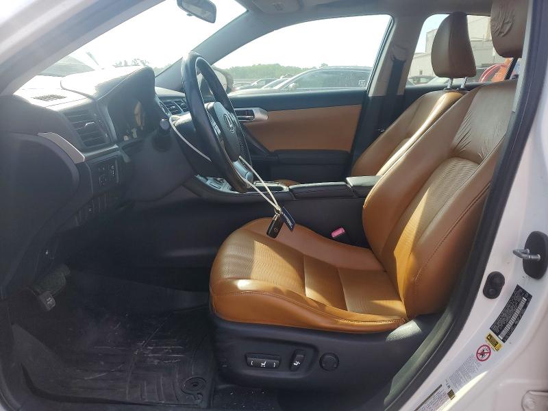 2013 Lexus Ct VIN JTHKD5BH1D2148647 COPART salvage auction — FRONT END, Va - Cert Of Title - Salvage, sold $550 on 2026-07-29 (photo 7)