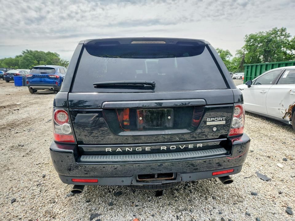 2011 Land rover Range rover sport VIN SALSH2E40BA261160 COPART salvage auction — MINOR DENT/SCRATCHES, MD - CERT OF SALVAGE > 75% DAMAGE, sold $125 on 2026-07-21 (photo 6)