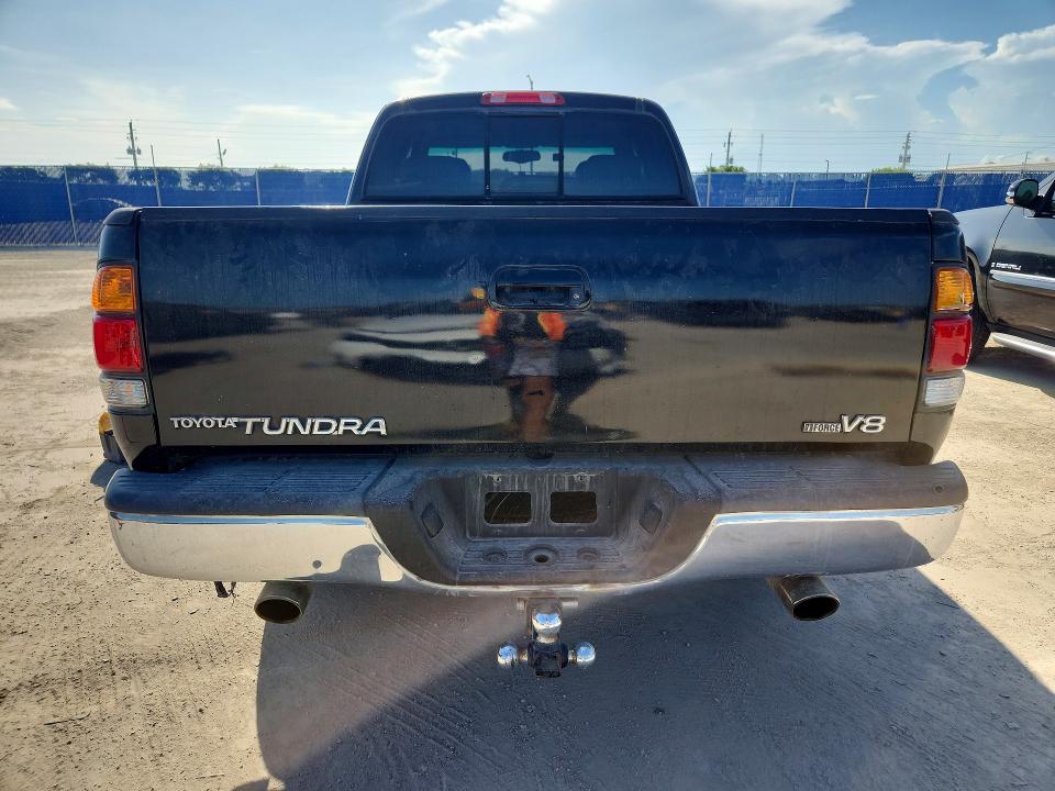 2002 Toyota Tundra VIN 5TBRT34112S305826 COPART salvage auction — SIDE, FL - CERT OF TITLE SLVG REBUILDABLE, sold $2,550 on 2026-07-08 (photo 6)