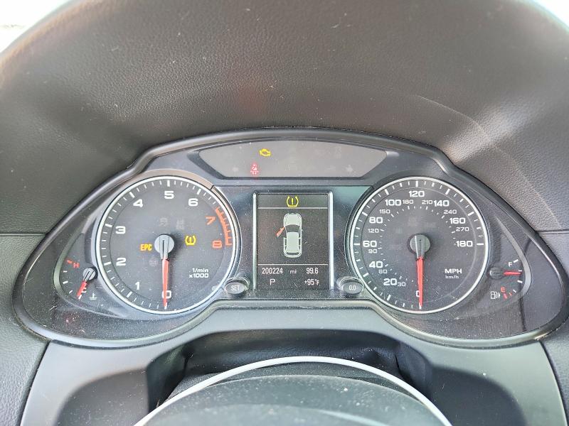 2012 Audi VIN WA1LFAFP3CA115447 COPART salvage auction — FRONT END, Il - Salvage Certificate, sold $550 on 2026-07-27 (photo 9)