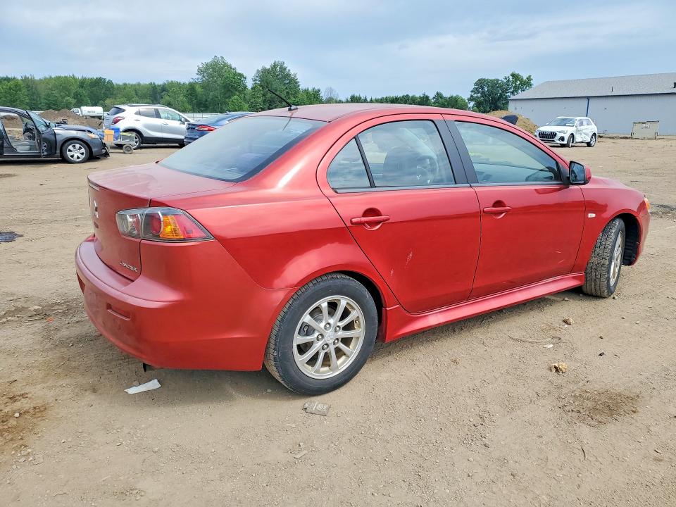 2011 Mitsubishi Lancer VIN JA32U2FU8BU041988 COPART salvage auction — FRONT END, Oh - Cert Of Title-Salvage, sold $225 on 2026-07-16 (photo 3)