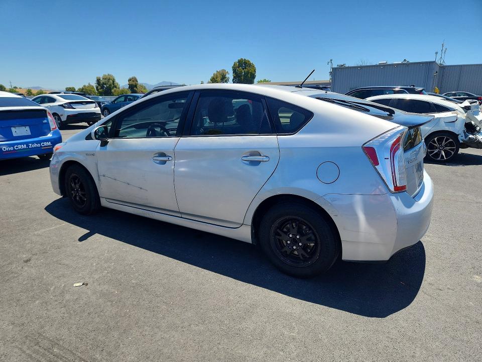2015 Toyota Prius VIN JTDKN3DU7F0466476 COPART salvage auction — VANDALISM, CA - SALVAGE CERTIFICATE, sold $2,200 on 2026-07-13 (photo 2)