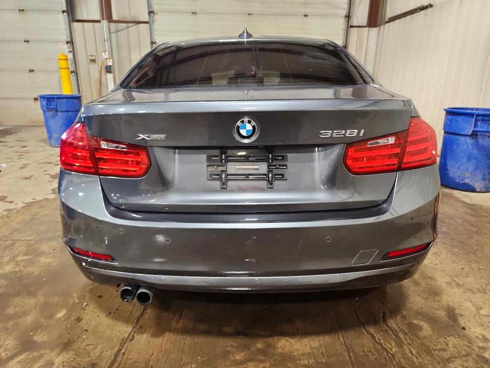 2015 BMW 3er VIN WBA3B5G58FNS20582 COPART salvage auction — FRONT END, Pa - Certificate Of Salvage, sold $1,400 on 2026-08-07 (photo 6)