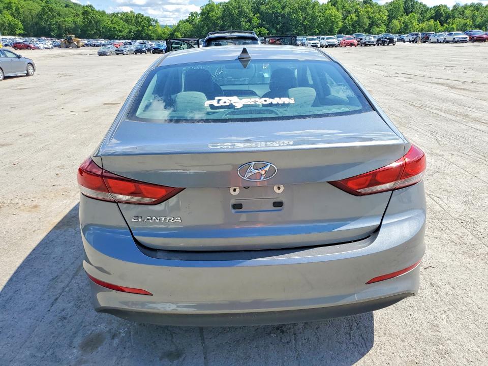 2018 Hyundai Elantra VIN KMHD84LF5JU553640 COPART salvage auction — MECHANICAL, Pa - Cert Of Title (P), sold $2,800 on 2026-07-30 (photo 6)
