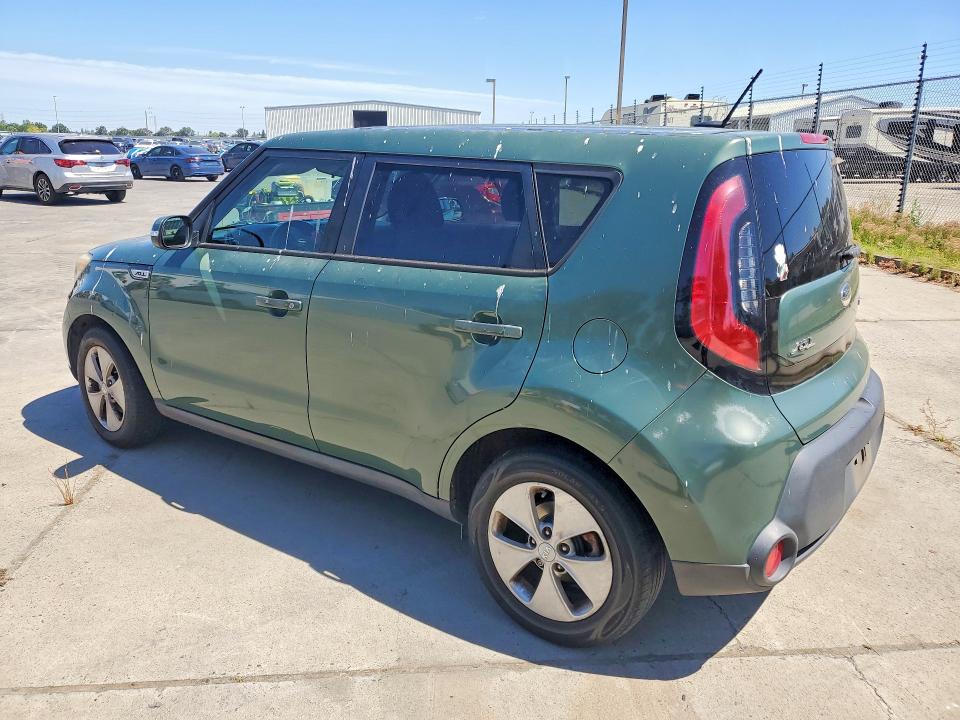 2014 Kia Soul VIN KNDJP3A57E7057290 COPART salvage auction — MINOR DENT/SCRATCHES, Ca - Dis/Dlr/Exp Only Clean Title, sold $1,250 on 2026-07-14 (photo 2)