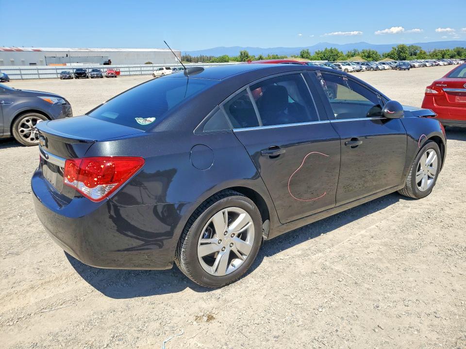 2015 Chevrolet Cruze VIN 1G1P75SZ8F7190884 COPART salvage auction — FRONT END, Ca - Salvage Certificate, sold $325 on 2026-07-10 (photo 3)
