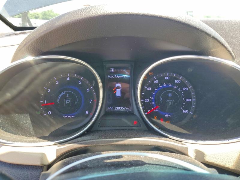 2013 Hyundai VIN 5XYZU3LB7DG115902 COPART salvage auction — FRONT END, Nc - Salvage Certificate Of Title, sold $175 on 2026-07-29 (photo 9)