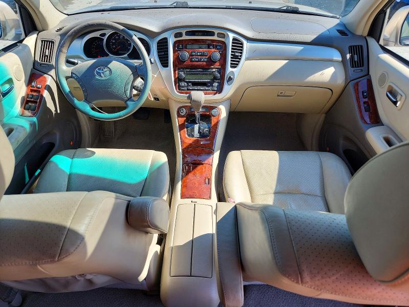2004 Toyota Highlander VIN JTEDP21A940009703 COPART salvage auction — SIDE, Tn - Salvage Certificate, sold $675 on 2026-07-27 (photo 8)