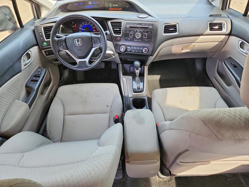 2015 Honda VIN 19XFB2F52FE116707 COPART salvage auction — REAR END, Md - Cert Of Salvage > 75% Damage, sold $2,500 on 2026-07-02 (photo 8)