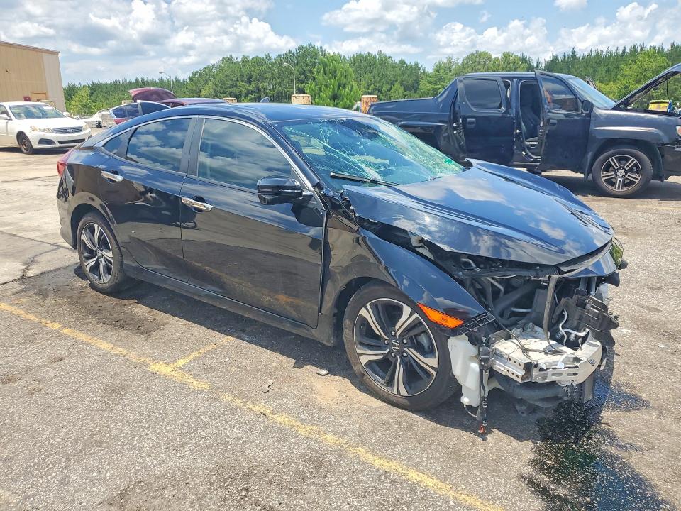 2016 Honda Civic VIN 2HGFC1F99GH630944 COPART salvage auction — FRONT END, Sc - Cert Of Title-Salvage, sold $1,350 on 2026-07-31 (photo 4)