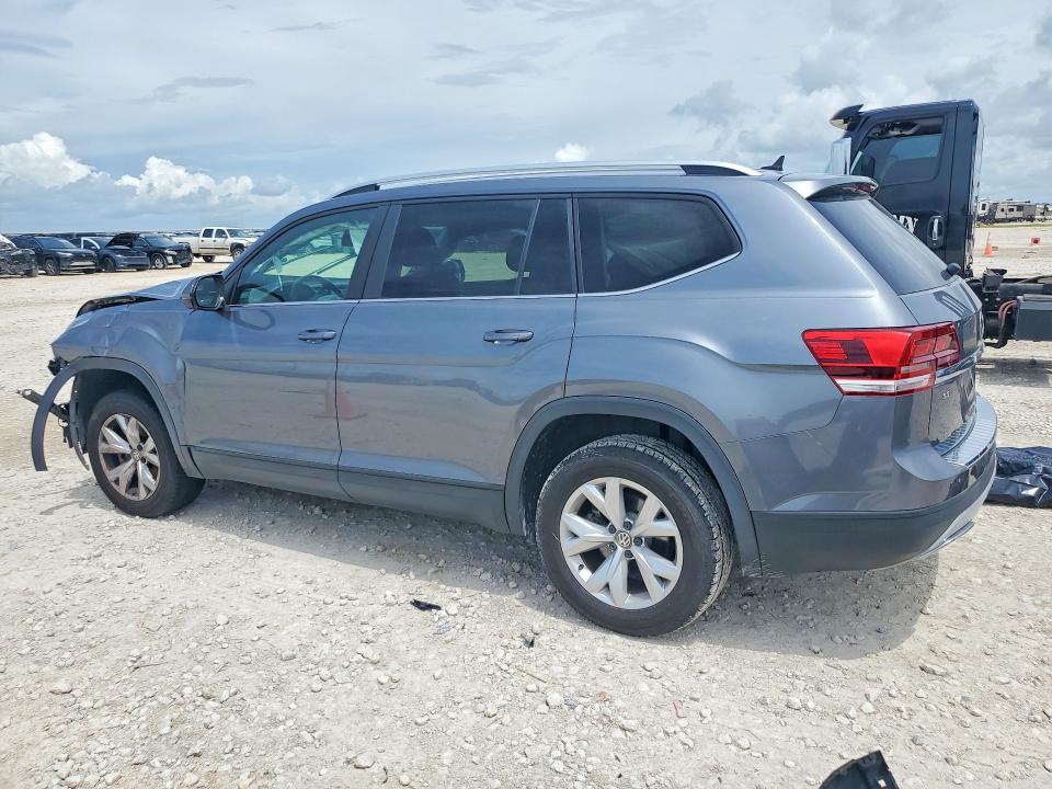 2019 Volkswagen Atlas VIN 1V2DR2CA4KC547943 COPART salvage auction — FRONT END, Tx - Salvage Vehicle Title, sold $1,950 on 2026-07-09 (photo 2)