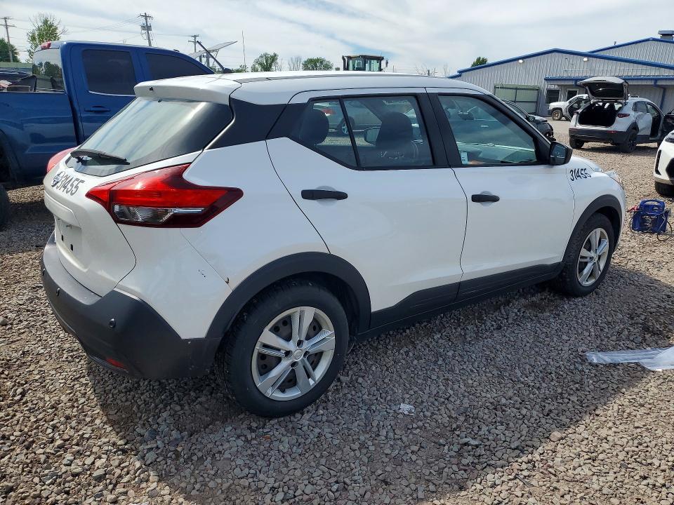 2020 Nissan Kicks VIN 3N1CP5BVXLL482064 COPART salvage auction — MINOR DENT/SCRATCHES, Ny - Certificate Of Title, sold $1,600 on 2026-07-22 (photo 3)