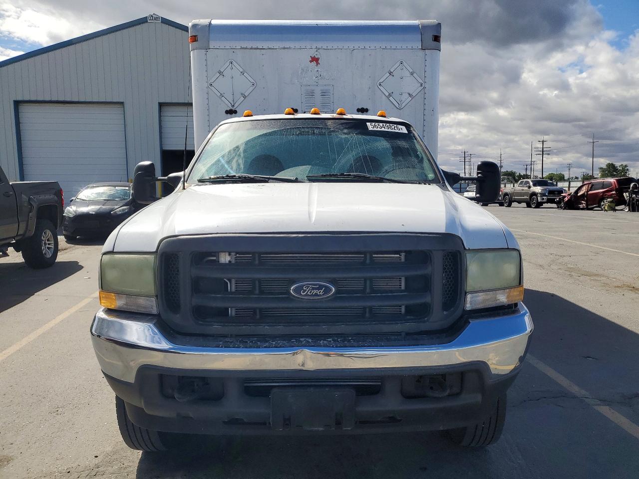 2003 Ford F-550 Super Duty VIN 1FDAF56S03EB73335 COPART salvage auction — Front End, ID - CERTIFICATE OF TITLE, sold $1,200 on 2026-06-30 (photo 5)
