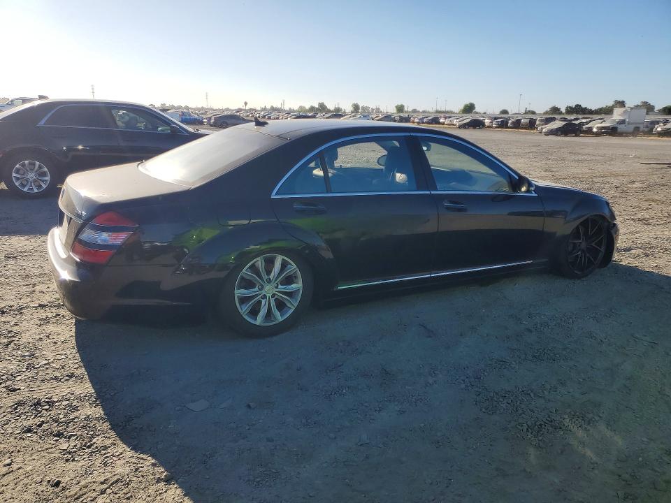 2008 Mercedes-benz S class VIN WDDNG86X38A212245 COPART salvage auction — FRONT END, Ca - Dis/Dlr/Exp App For Dup Clean, sold $875 on 2026-07-07 (photo 3)