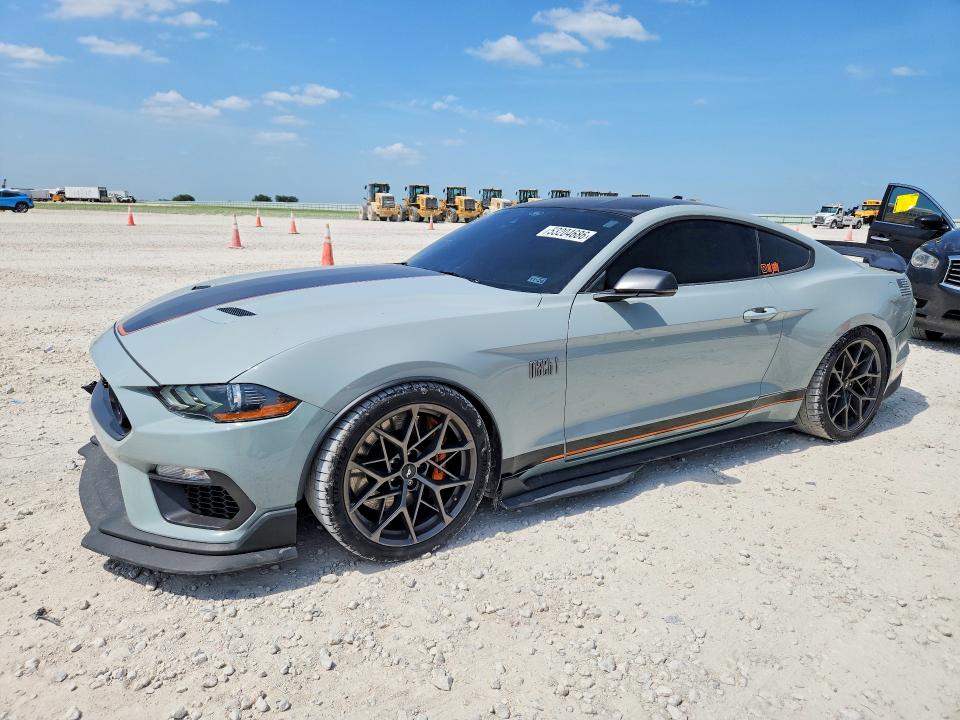 2022 Ford VIN 1FA6P8R0XN5554444 COPART salvage auction — FRONT END, TX - SALVAGE VEHICLE TITLE, sold $12,500 on 2026-08-06 (photo 1)