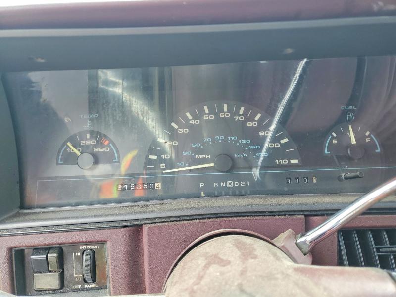 1993 Oldsmobile Cutlass ciera VIN 1G3AG54N1P6315626 COPART salvage auction — FRONT END, CA - SALVAGE CERTIFICATE, sold $200 on 2026-07-02 (photo 9)