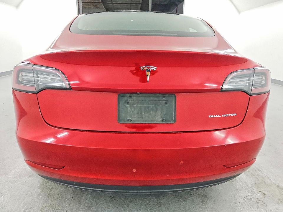 2022 Tesla Model 3 VIN 5YJ3E1EB4NF285910 COPART salvage auction — MECHANICAL, Ca - Certificate Of Title, sold $7,800 on 2026-07-06 (photo 6)