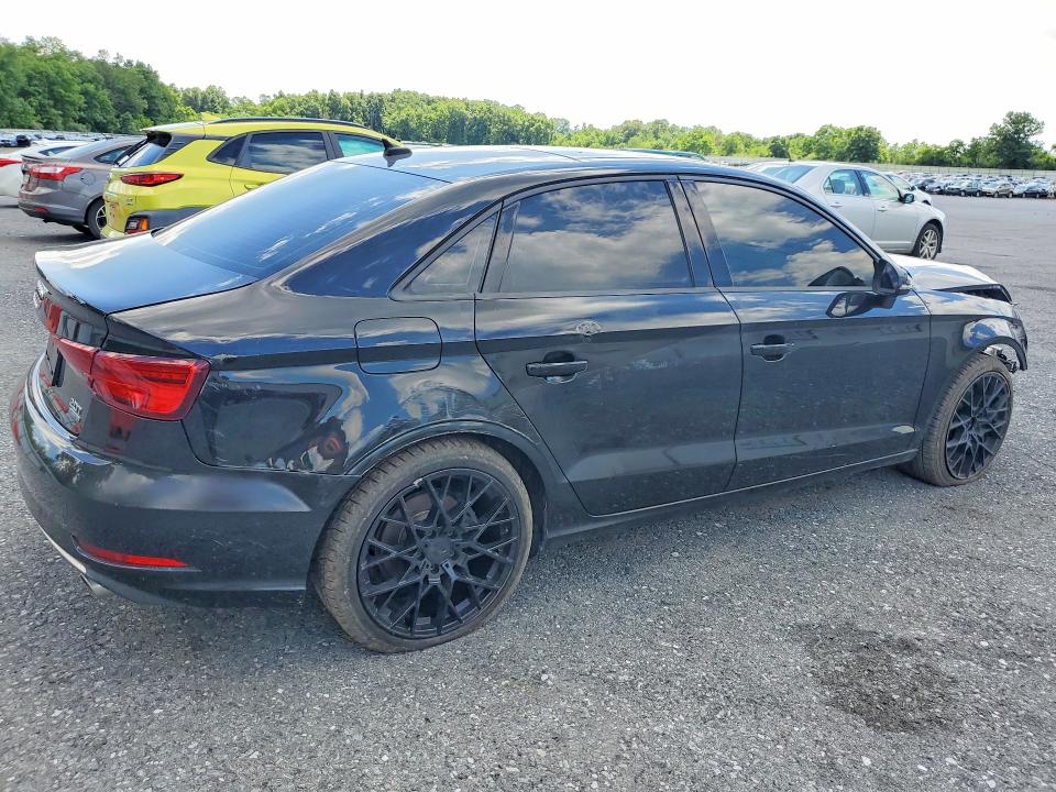 2018 Audi A3 VIN WAUB8GFF7J1011706 COPART salvage auction — FRONT END, Pa - Certificate Of Salvage, sold $4,350 on 2026-07-14 (photo 3)