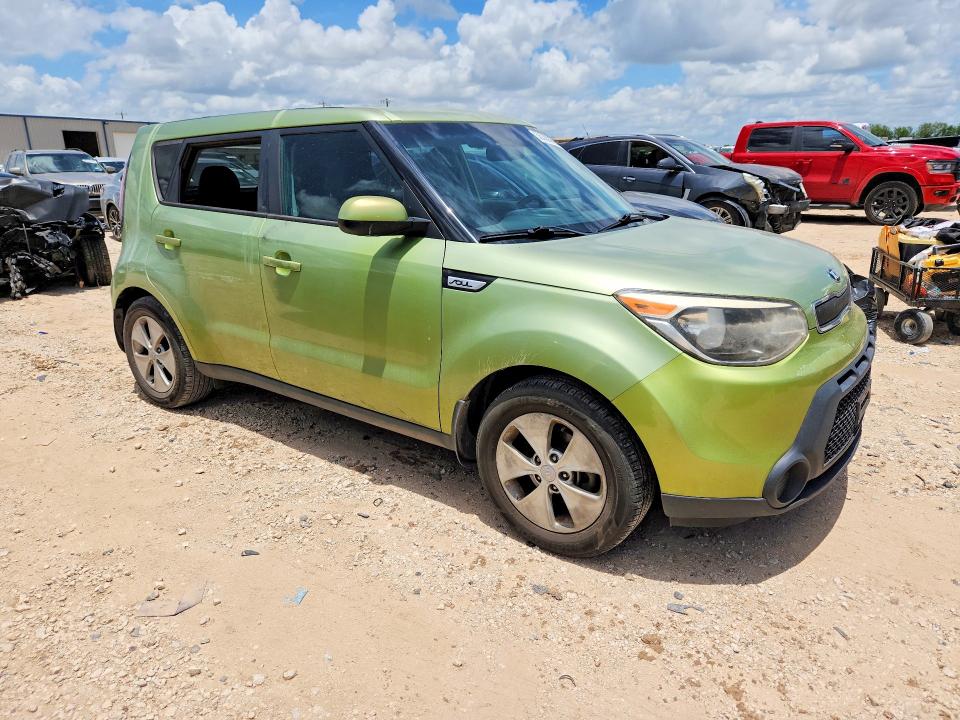 2015 Kia Soul VIN KNDJN2A2XF7807143 COPART salvage auction — VANDALISM, Tx - Salvage Vehicle Title, sold $2,150 on 2026-07-16 (photo 4)