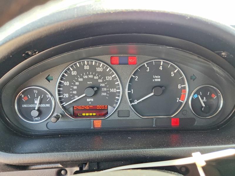 2001 BMW VIN WBACN334X1LK49305 COPART salvage auction — BURN, Mo - Salvage Certificate Of Title, sold $600 on 2026-07-28 (photo 9)