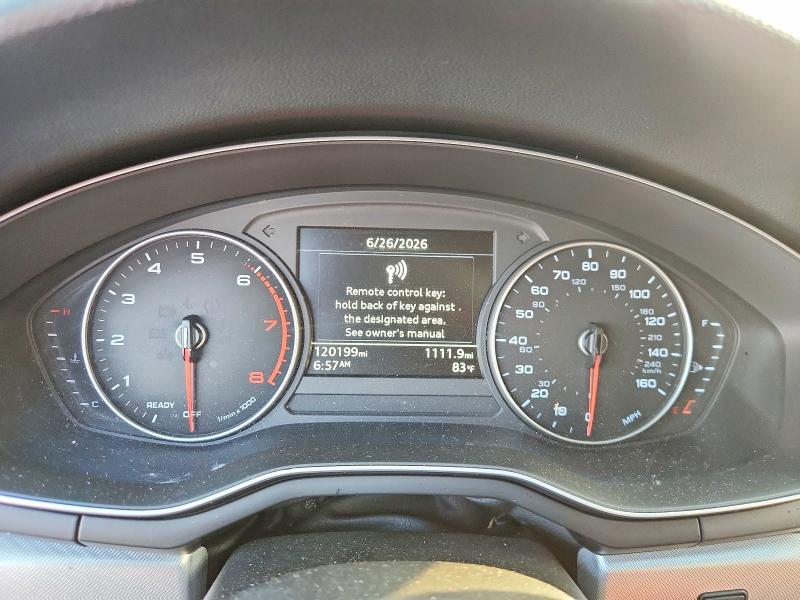 2018 Audi VIN WAUDNAF46JA022922 COPART salvage auction — FRONT END, Tx - Certificate Of Title (P), sold $5,300 on 2026-07-27 (photo 9)