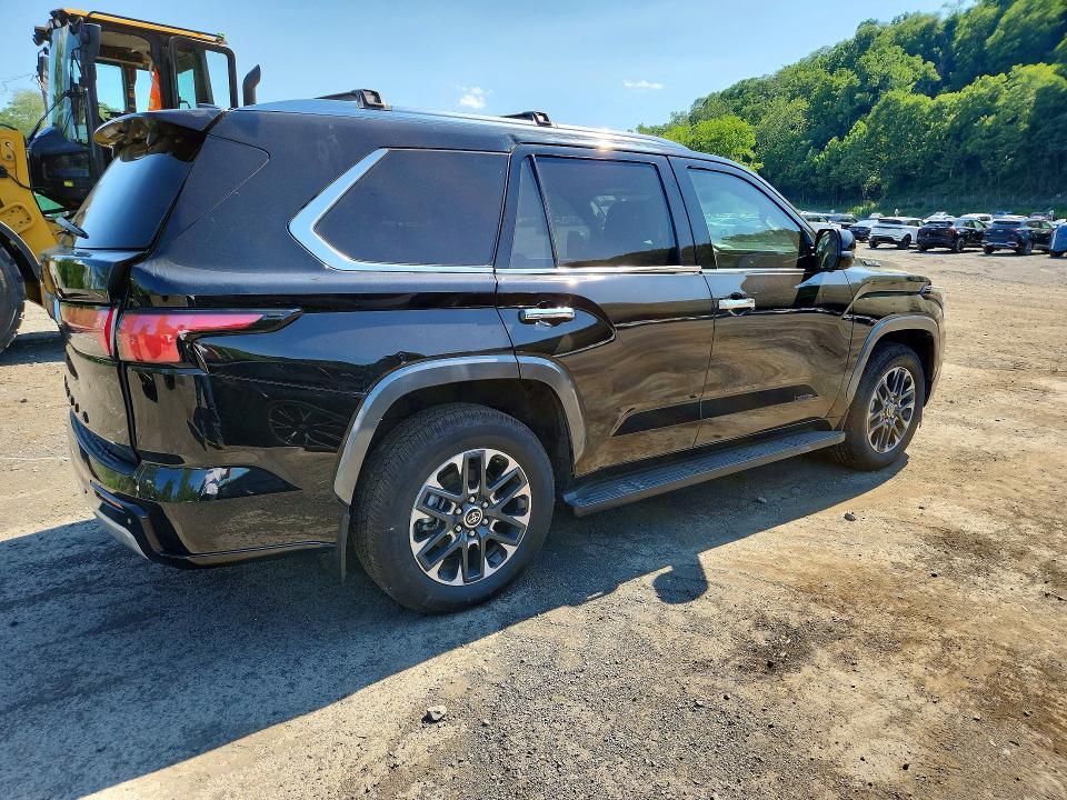 2024 Toyota Sequoia VIN 7SVAAABA1RX025707 COPART salvage auction — SIDE, NJ - CERT OF TITLE-SALVAGE, sold $39,250 on 2026-07-30 (photo 3)