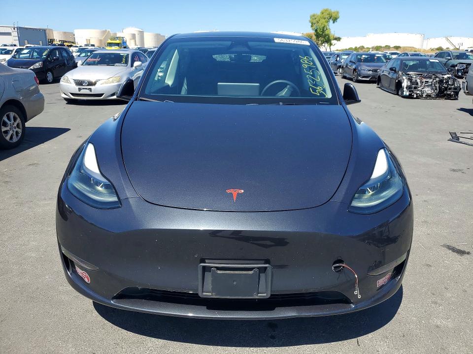 2024 Tesla Model y VIN 7SAYGDED6RF097322 COPART salvage auction — REAR END, CA - SALVAGE CERTIFICATE, sold $11,200 on 2026-07-13 (photo 5)