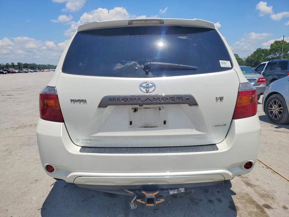 2009 Toyota Highlander VIN JTEES43A792142970 COPART salvage auction — SIDE, Tn - Salvage Certificate, sold $1,750 on 2026-07-20 (photo 6)