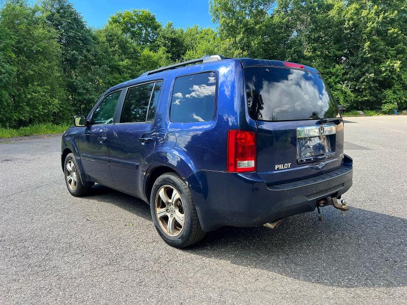 2013 Honda Pilot VIN 5FNYF4H55DB005856 COPART salvage auction — MINOR DENT/SCRATCHES, Ct - Certificate Of Title (P), sold $1,100 on 2026-07-02 (photo 3)