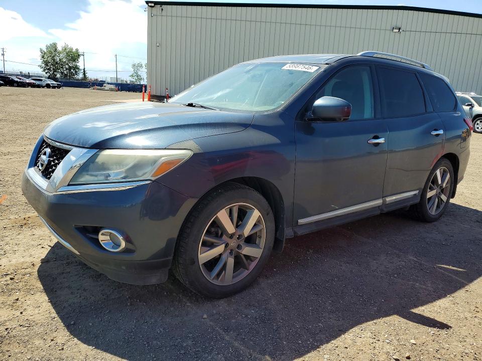2014 Nissan VIN 5N1AR2MM5EC648521 COPART salvage auction — MINOR DENT/SCRATCHES, Ab - Bos - Active, sold $300 on 2026-07-03 (photo 1)