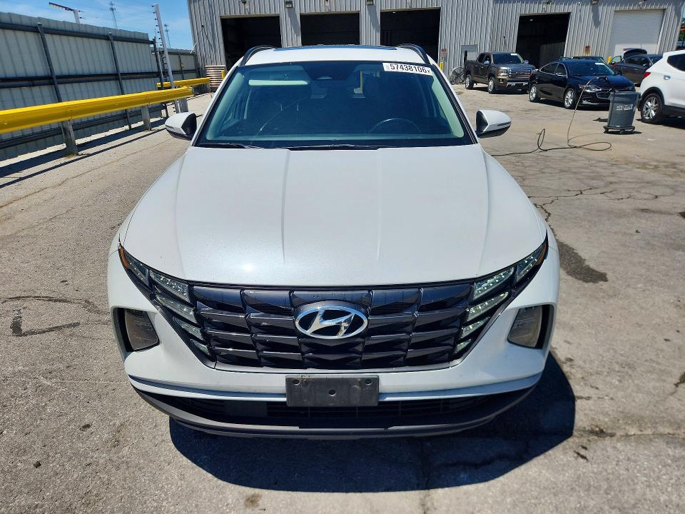 2022 Hyundai Tucson VIN 5NMJFCAE4NH103718 COPART salvage auction — SIDE, Mo - Salvage Certificate Of Title, sold $7,800 on 2026-07-29 (photo 5)