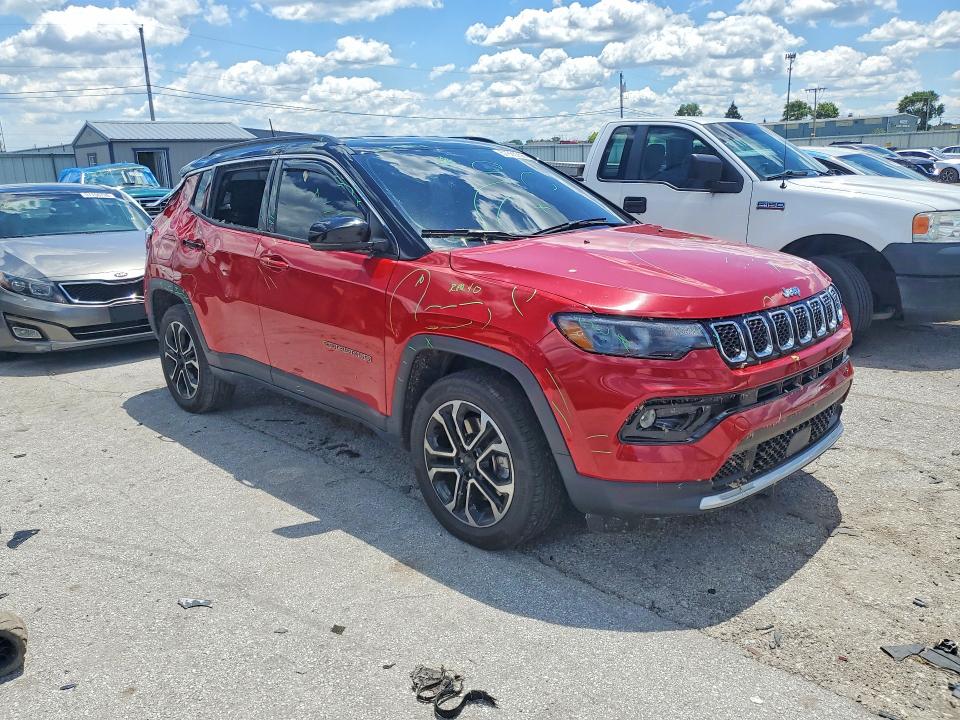 2024 Jeep Compass VIN 3C4NJDCN2RT597461 COPART salvage auction — SIDE, In - Cert Of Title-Salvage Title, sold $4,450 on 2026-07-20 (photo 4)