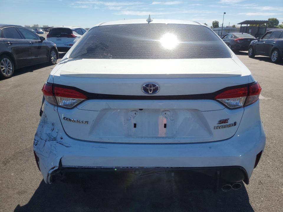 2024 Toyota Corolla VIN JTDBCMFE9R3049851 COPART salvage auction — ROLLOVER, CA - SALVAGE CERTIFICATE, sold $3,050 on 2026-07-20 (photo 6)