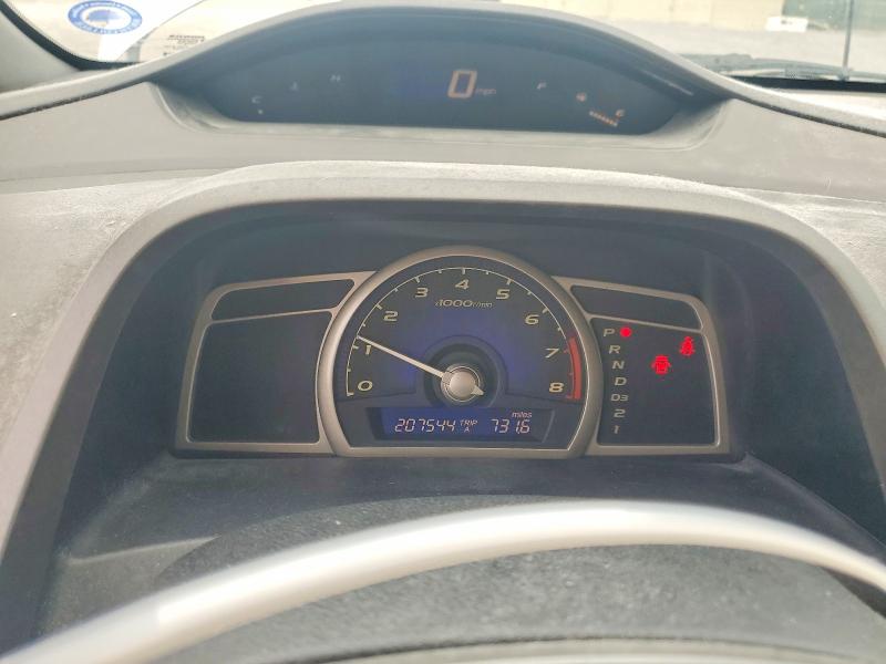 2008 Honda Civic VIN 1HGFA16828L108528 COPART salvage auction — SIDE, Tn - Salvage Certificate, sold $750 on 2026-07-02 (photo 9)