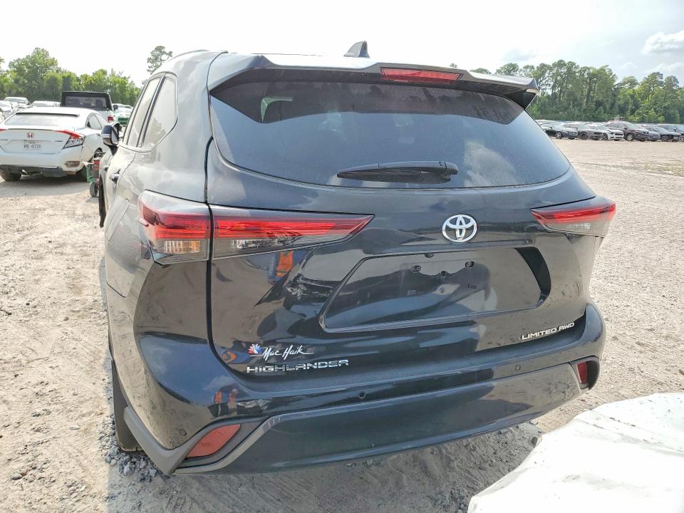 2026 Toyota Highlander VIN 5TDKDRBH5TS597412 COPART salvage auction — FRONT END, Tx - Salvage Vehicle Title, sold $21,100 on 2026-07-14 (photo 6)