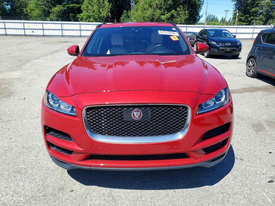 2019 Jaguar F-pace VIN SADCJ2FX4KA369892 COPART salvage auction — REAR END, Wa - Bill Of Sale, sold $3,350 on 2026-07-06 (photo 5)