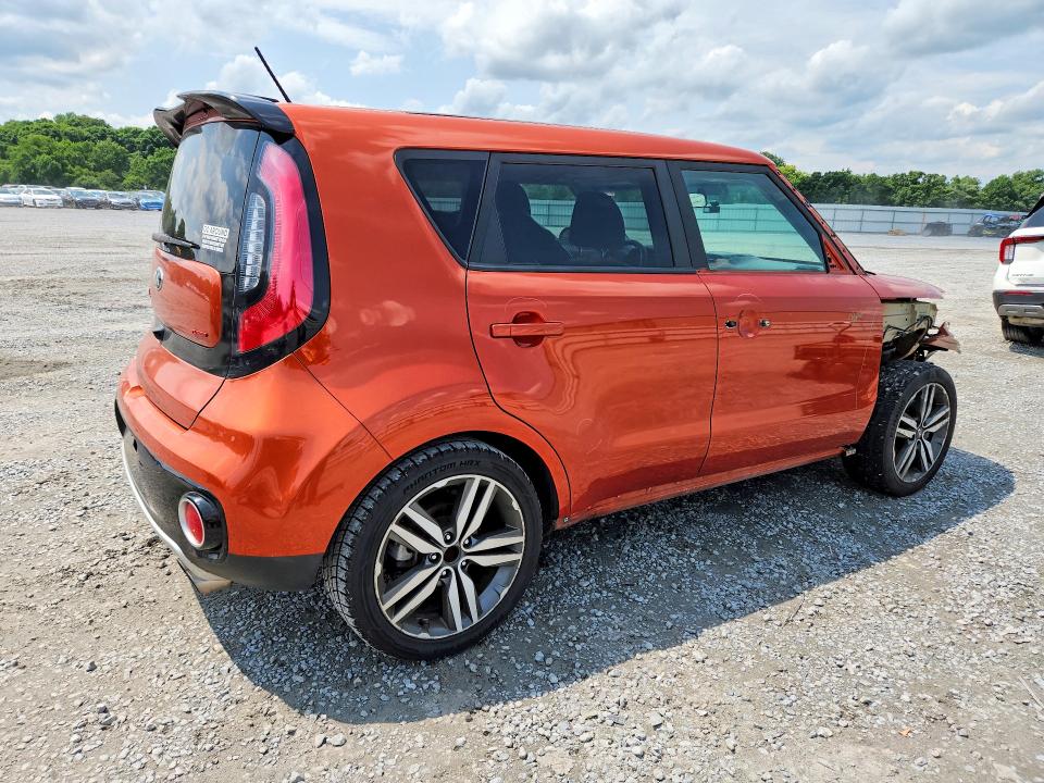 2018 Kia Soul VIN KNDJX3AAXJ7554812 COPART salvage auction — FRONT END, Salvage Title, sold $250 on 2026-07-29 (photo 3)