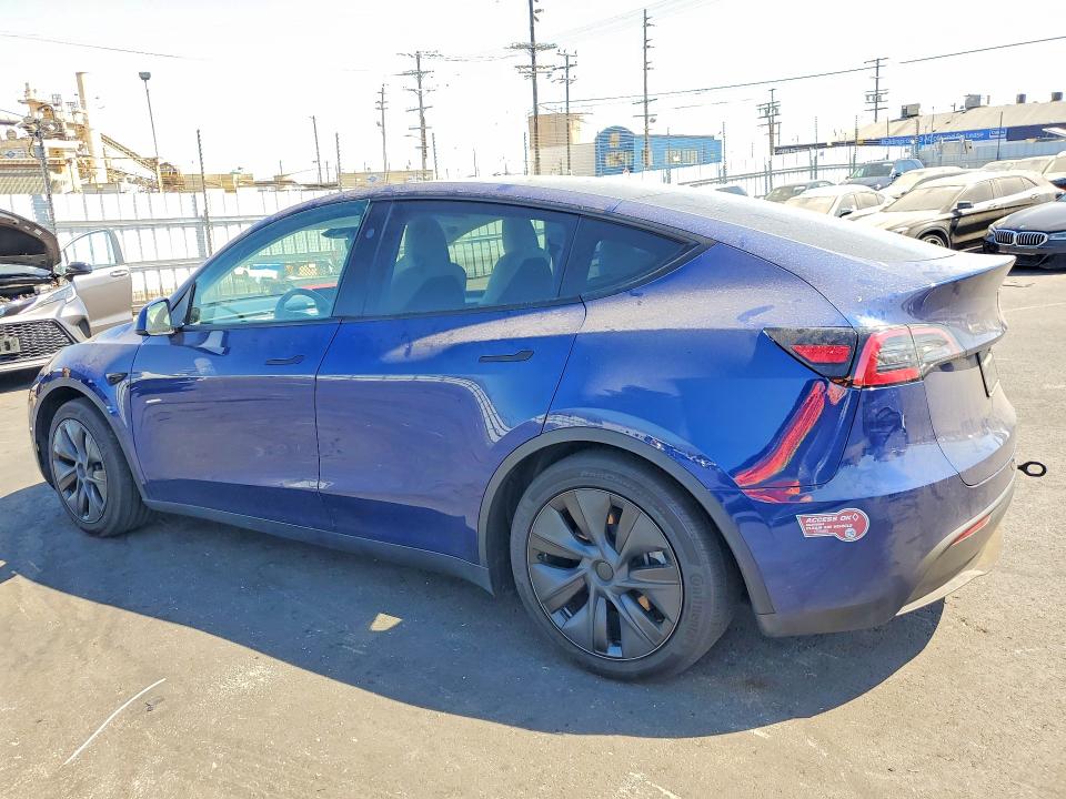 2024 Tesla Model y VIN 7SAYGAEE7RF184296 COPART salvage auction — REAR END, CA - SALVAGE CERTIFICATE, sold $13,500 on 2026-07-20 (photo 2)