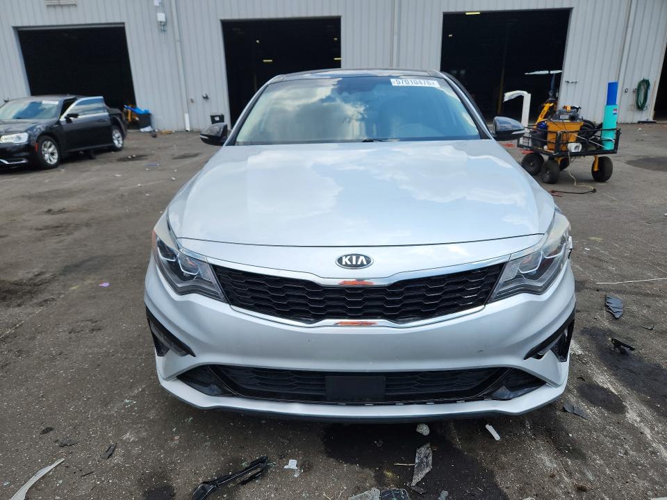 2019 Kia Optima VIN 5XXGW4L23KG355571 COPART salvage auction — SIDE, Fl - Cert Of Title Slvg Rebuildable, sold $1,500 on 2026-07-13 (photo 5)