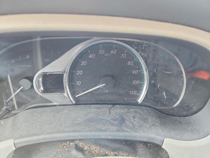 2012 Toyota Sienna VIN 5TDDK3DC2CS046223 COPART salvage auction — FRONT END, Ma - Cert Of Title-Reconstrctd Coll, sold $400 on 2026-07-22 (photo 9)