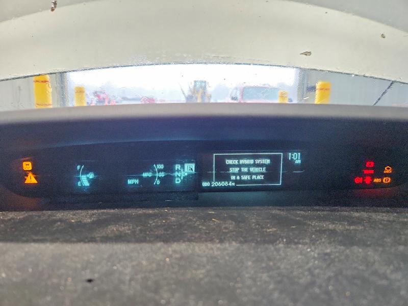 2013 Toyota Prius VIN JTDKN3DU4D5542932 COPART salvage auction — MECHANICAL, Oh - Certificate Of Title, sold $1,300 on 2026-07-10 (photo 9)