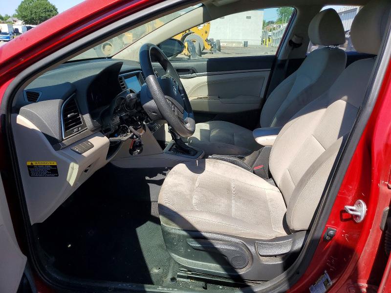 2017 Hyundai Elantra VIN KMHD84LF9HU068329 COPART salvage auction — FRONT END, NJ - CERT OF TITLE-SALVAGE, sold $700 on 2026-07-31 (photo 7)