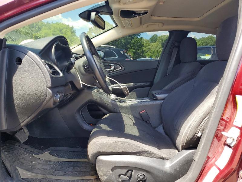 2016 Chrysler 200 VIN 1C3CCCAB7GN123009 COPART salvage auction — MINOR DENT/SCRATCHES, Vt - Certificate Of Title, sold $1,550 on 2026-07-10 (photo 7)