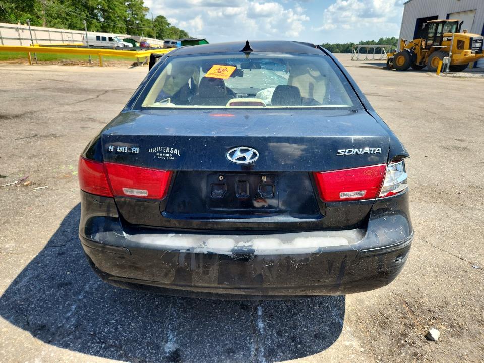 2009 Hyundai Sonata VIN 5NPET46C89H410499 COPART salvage auction — ROLLOVER, Al - Cert Of Title-Salvage Title, sold $225 on 2026-07-13 (photo 6)
