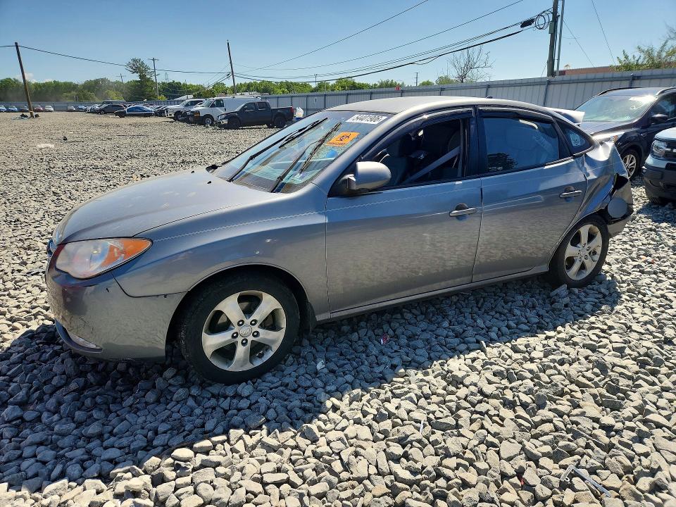 2010 Hyundai Elantra VIN KMHDU4AD3AU090961 COPART salvage auction — REAR END, Nj - Cert Of Title-Salvage, sold $400 on 2026-07-13 (photo 1)