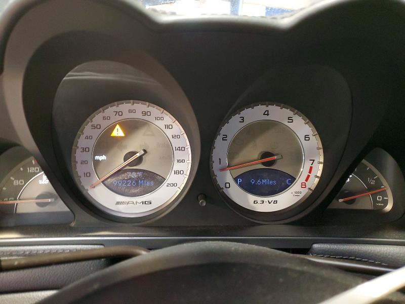 2009 Mercedes-benz Sl-class VIN WDBSK70F09F145712 COPART salvage auction — REAR END, Md - Cert Of Salvage > 75% Damage, sold $13,200 on 2026-07-20 (photo 9)