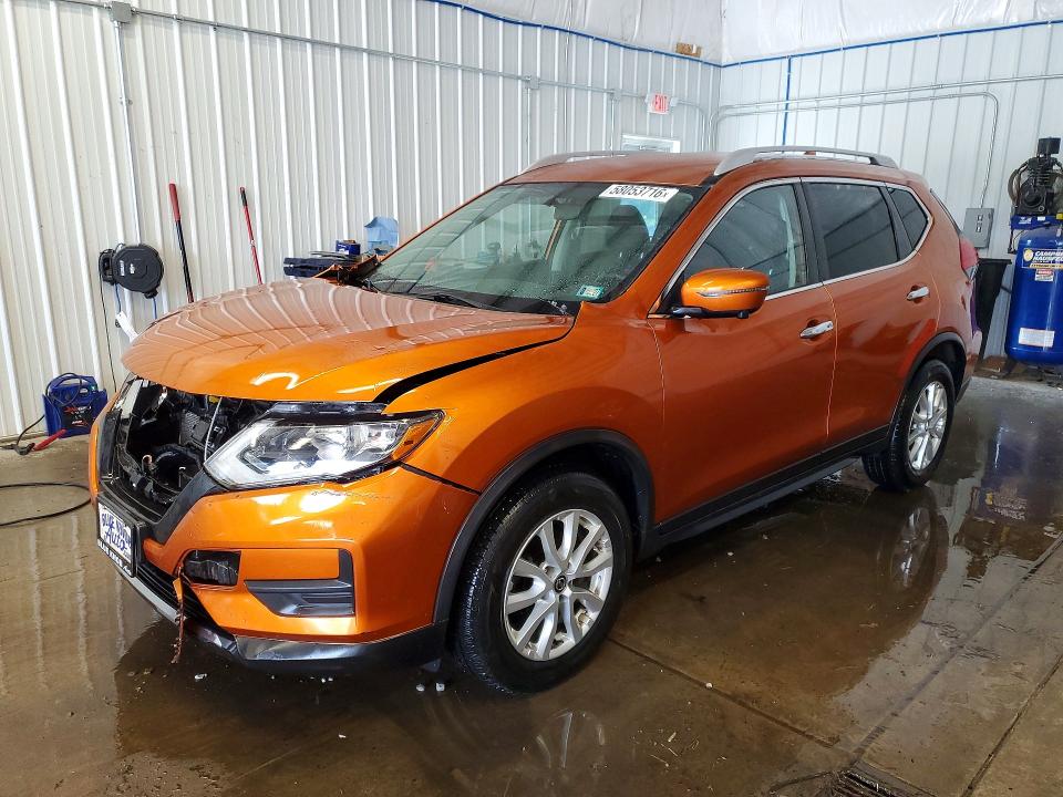 2017 Nissan VIN JN8AT2MV3HW270964 COPART salvage auction — FRONT END, Pa - Certificate Of Salvage, sold $425 on 2026-07-22 (photo 1)